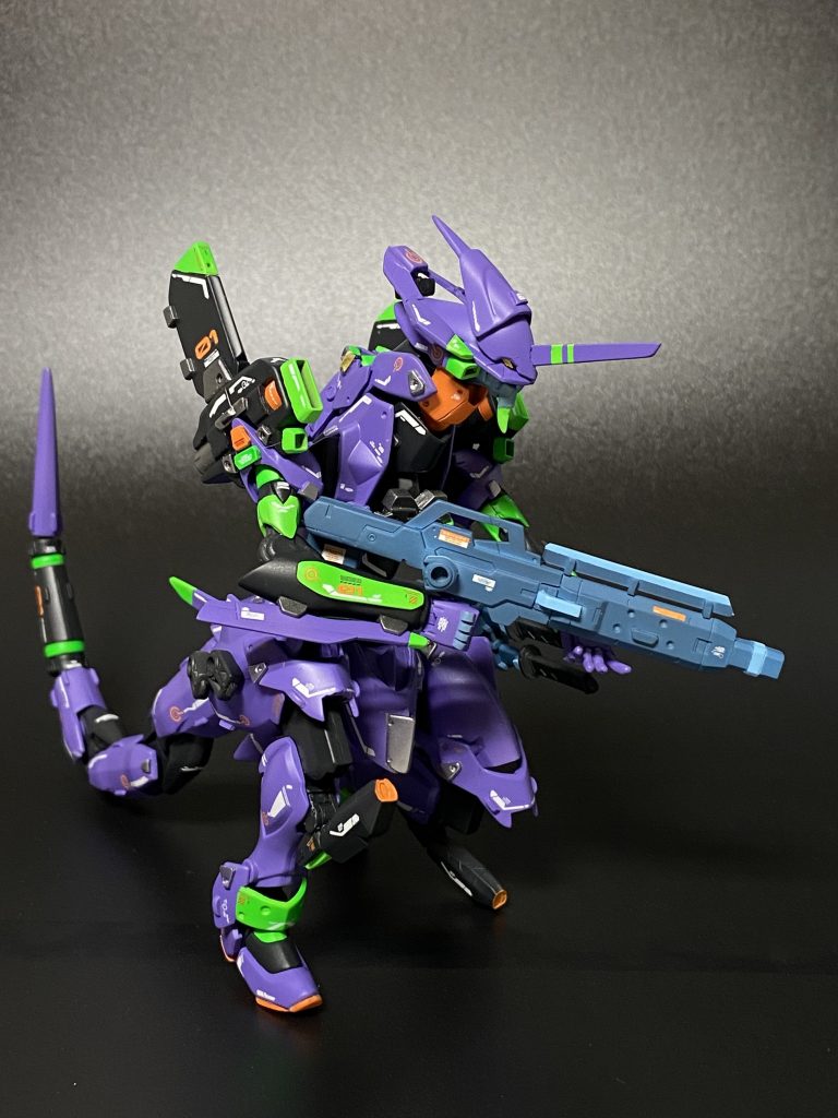 射撃兵装パレットライフル改 装備状態。