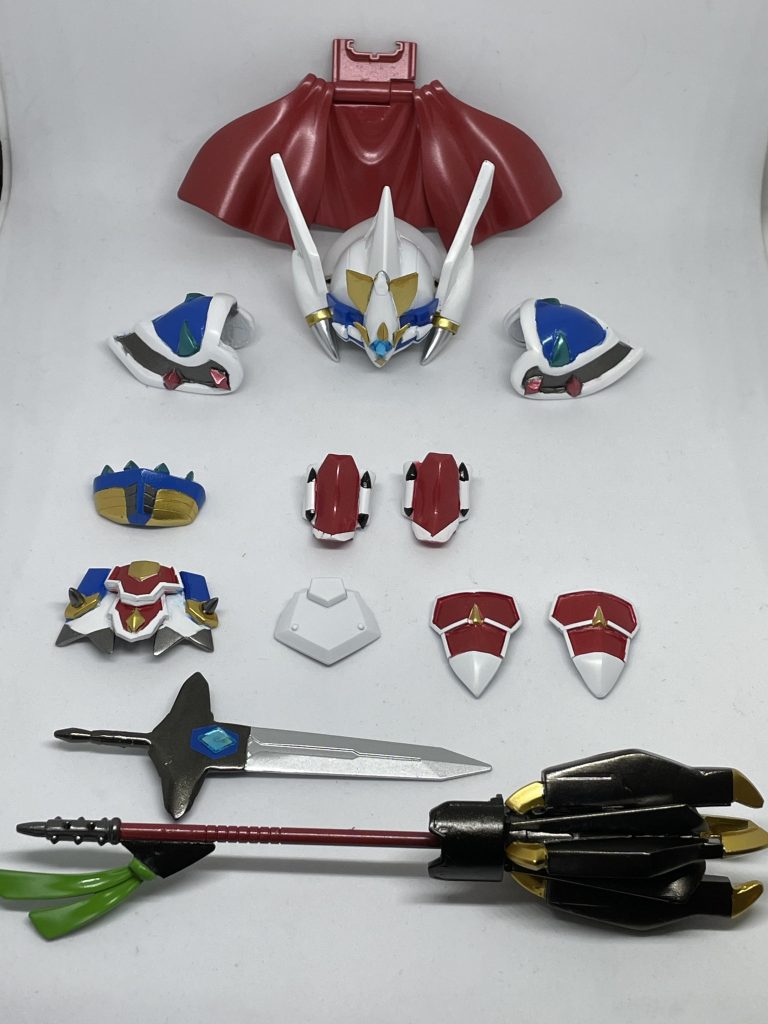 装備一式です。武器が1番時間かかっています