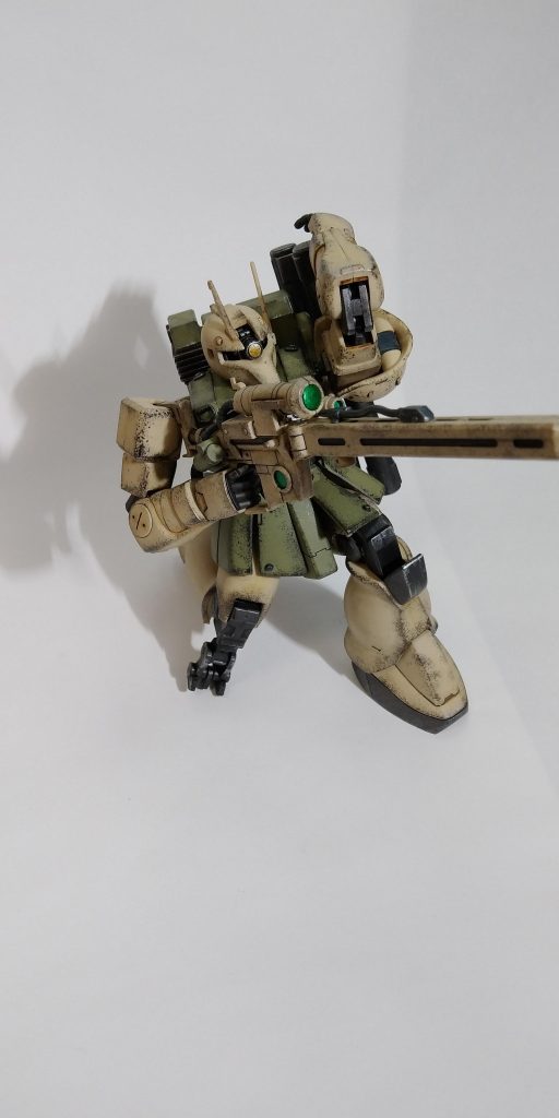 HG ザクIスナイパータイプ　ﾖﾝﾑｶｰｸｽ機–2枚目/制作者：乃木模型