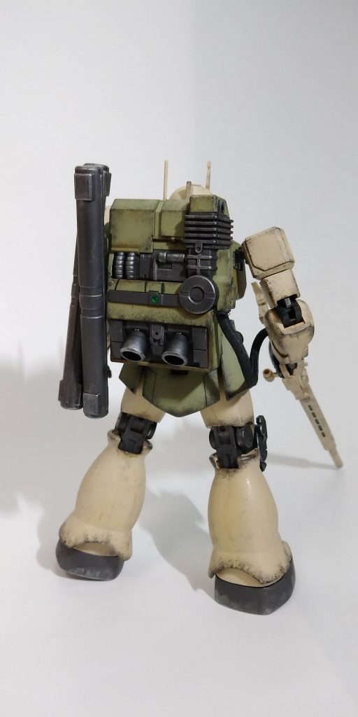 HG ザクIスナイパータイプ　ﾖﾝﾑｶｰｸｽ機–3枚目/制作者：乃木模型