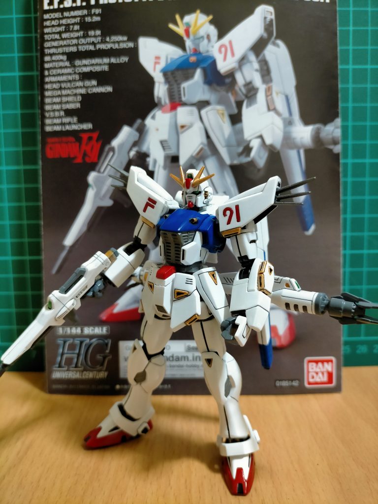 GUNDAM F91–3枚目/制作者：ジノービー