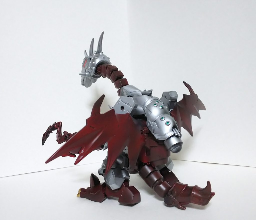 背中の羽はエクスタのデスサイズですジャンクパーツから作ったのでジャンクロン(単純)