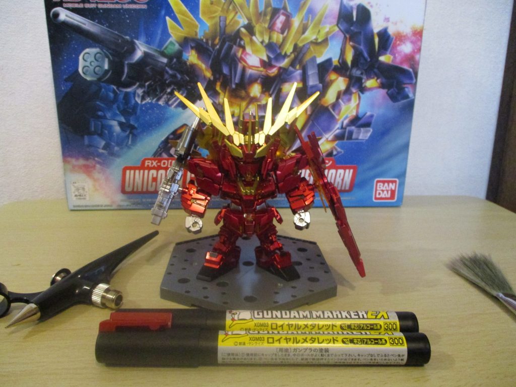 SDユニコーンガンダム2号機バンシイ・ノルン–2枚目/制作者：miro