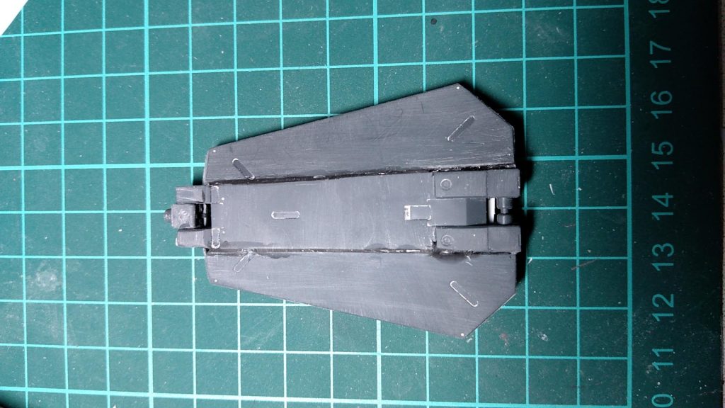 表側。苦労した甲斐あってのぺっとした面構成にならずに済みました。またやるかどうかは、わかりません笑