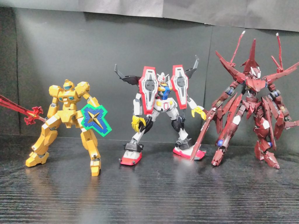 ダブルオー最近の改造機たちアルヴァアロンがフルアーマーなっとるやんけ！今回騎士ガンダム見たことない人わからんネタばっか！https://gumpla.jp/other/681676アルケー＆アルヴァアロン アルケーに釣られた人いるかな？（いません調子に乗らないでください）すみません(_ _;)