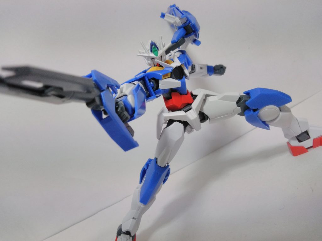 ビームガン(GNソードVライフルモード)クリアパーツを付けていませんのでここは自分で見てね!(試合放棄すな!)