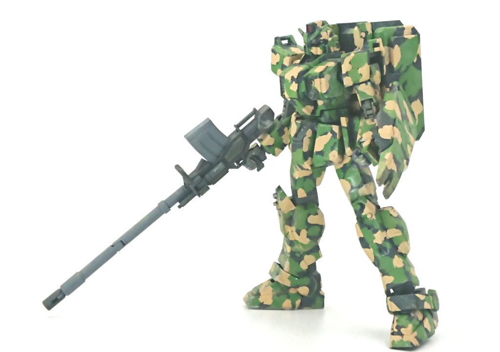 HGUC 陸戦型ガンダム 森林迷彩–2枚目/制作者：あかつく。
