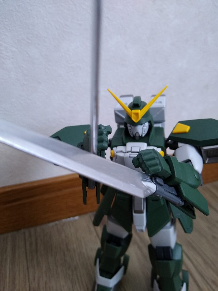 共通の趣味の友人から和菓子と交換しゲットいたしました(・・?近接戦闘に特化してますね。