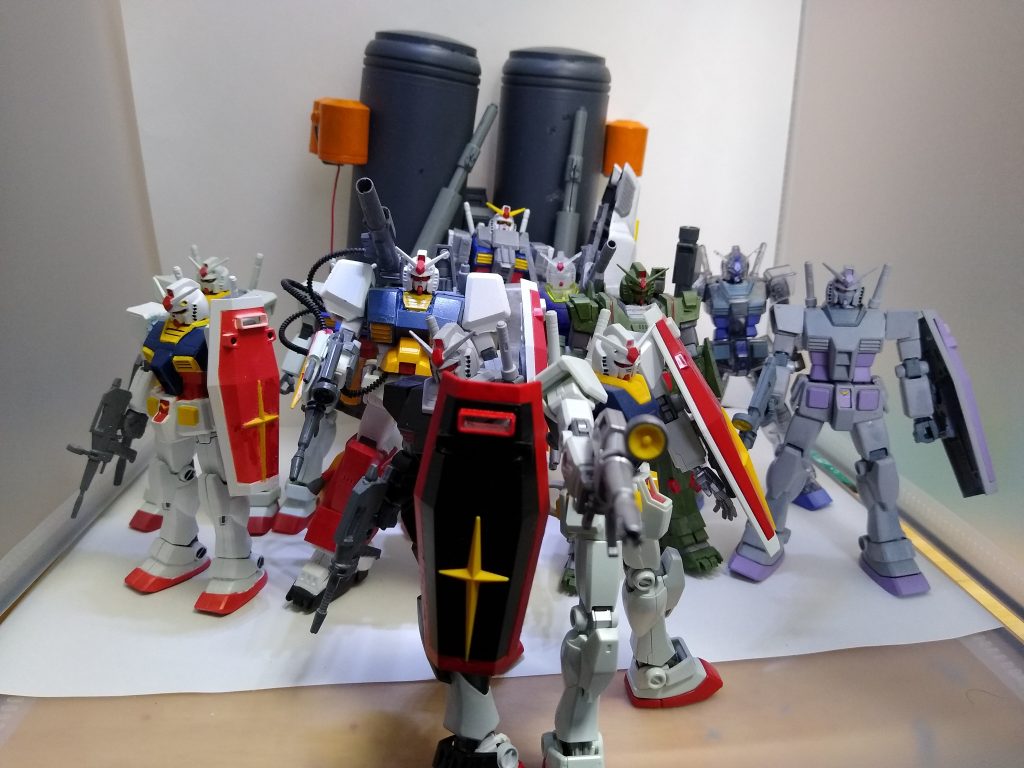 やたらRX78-2が増えていきますw