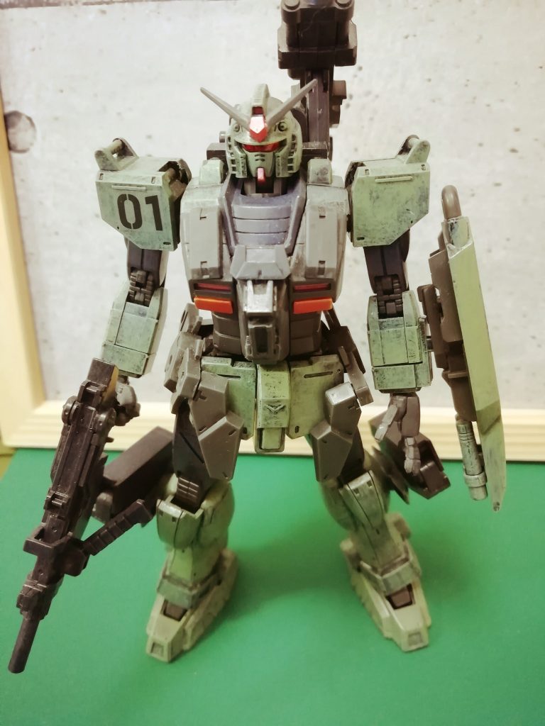 30mmとか、余ってたパーツを楽しく、くっつけまくりました〰️😃