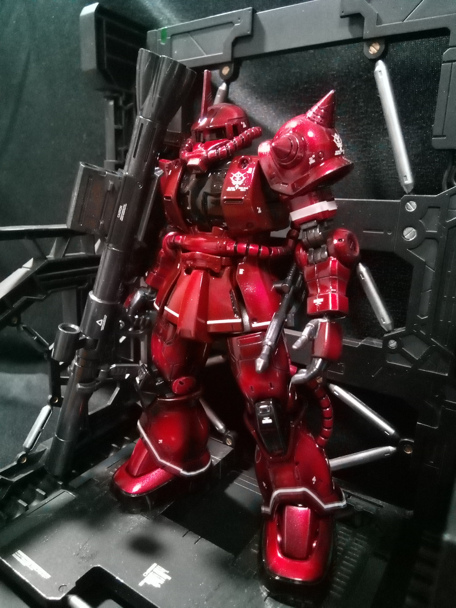 HG 機動戦士ガンダム THE ORIGIN シャア専用ザクII 赤い彗星VER. 144