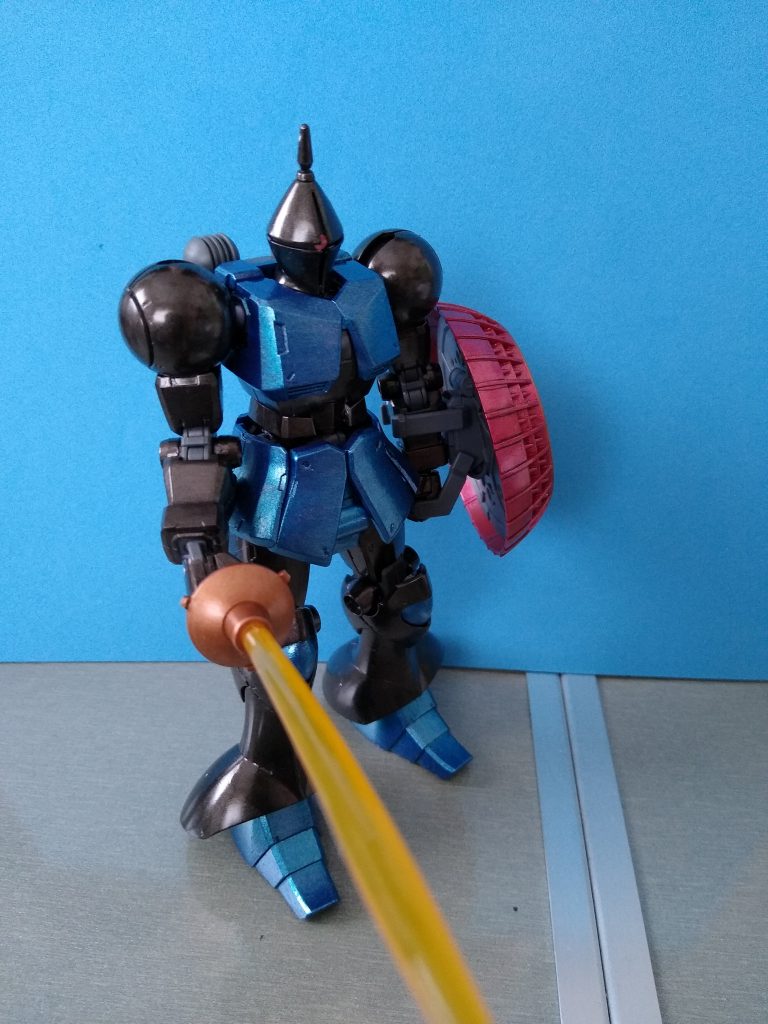 もともとのカラーより渋さを狙ったのですが逆に目立つ感じに、、、。