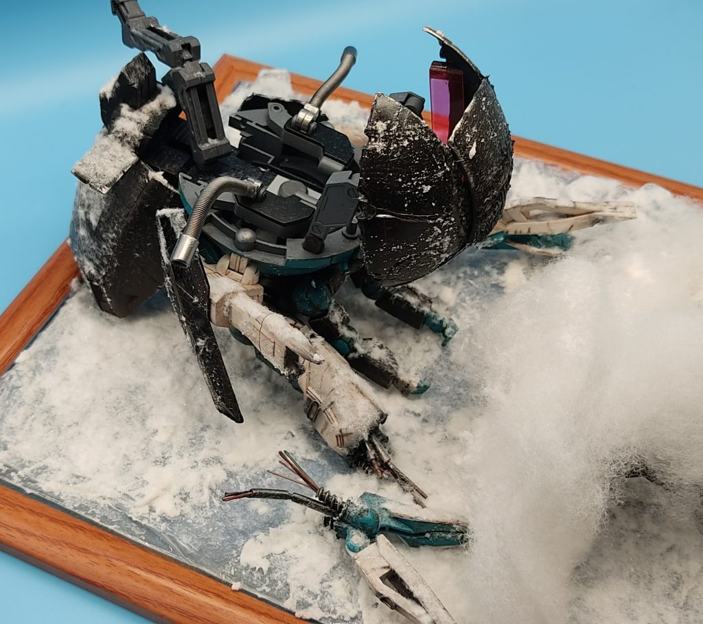 ボロボロのウォドムポッド。