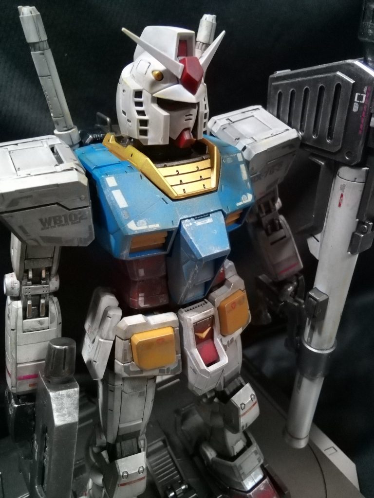 ドライブラシは金属感が強調されるのが好きです。