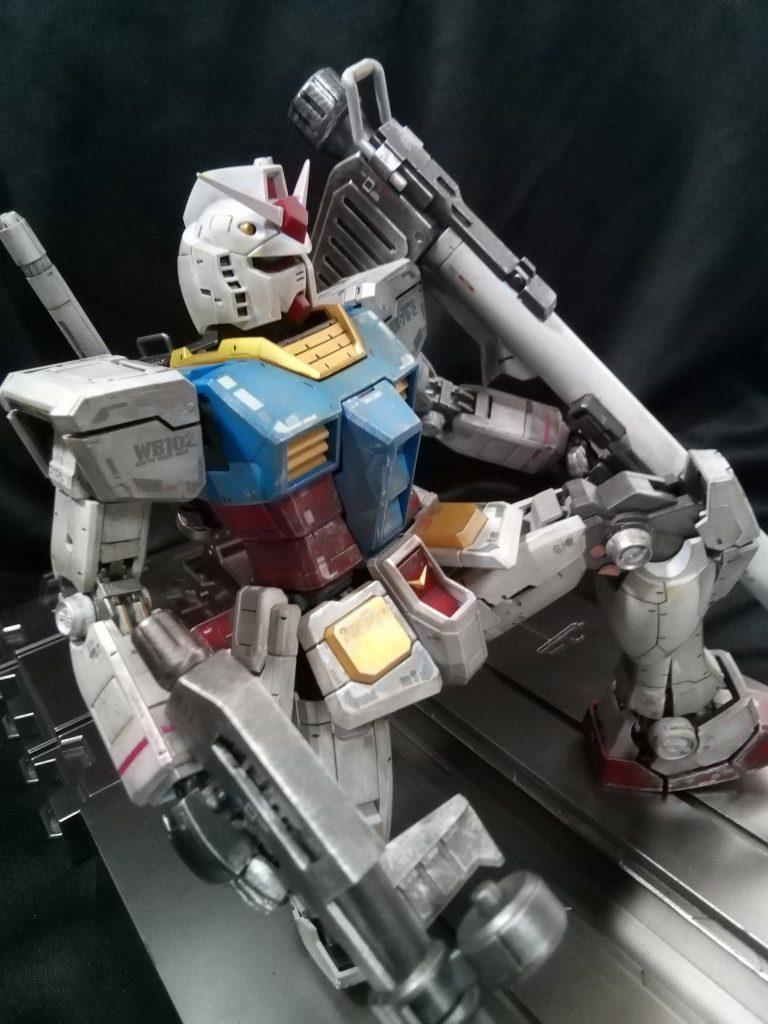 汚し塗装を少しやりすぎてしまったように思います。欲張りすぎて全体的にうるさい感じがします。