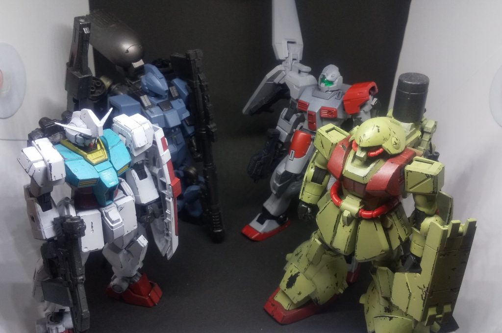 我が家の宇宙世紀。連邦しかいねぇ。