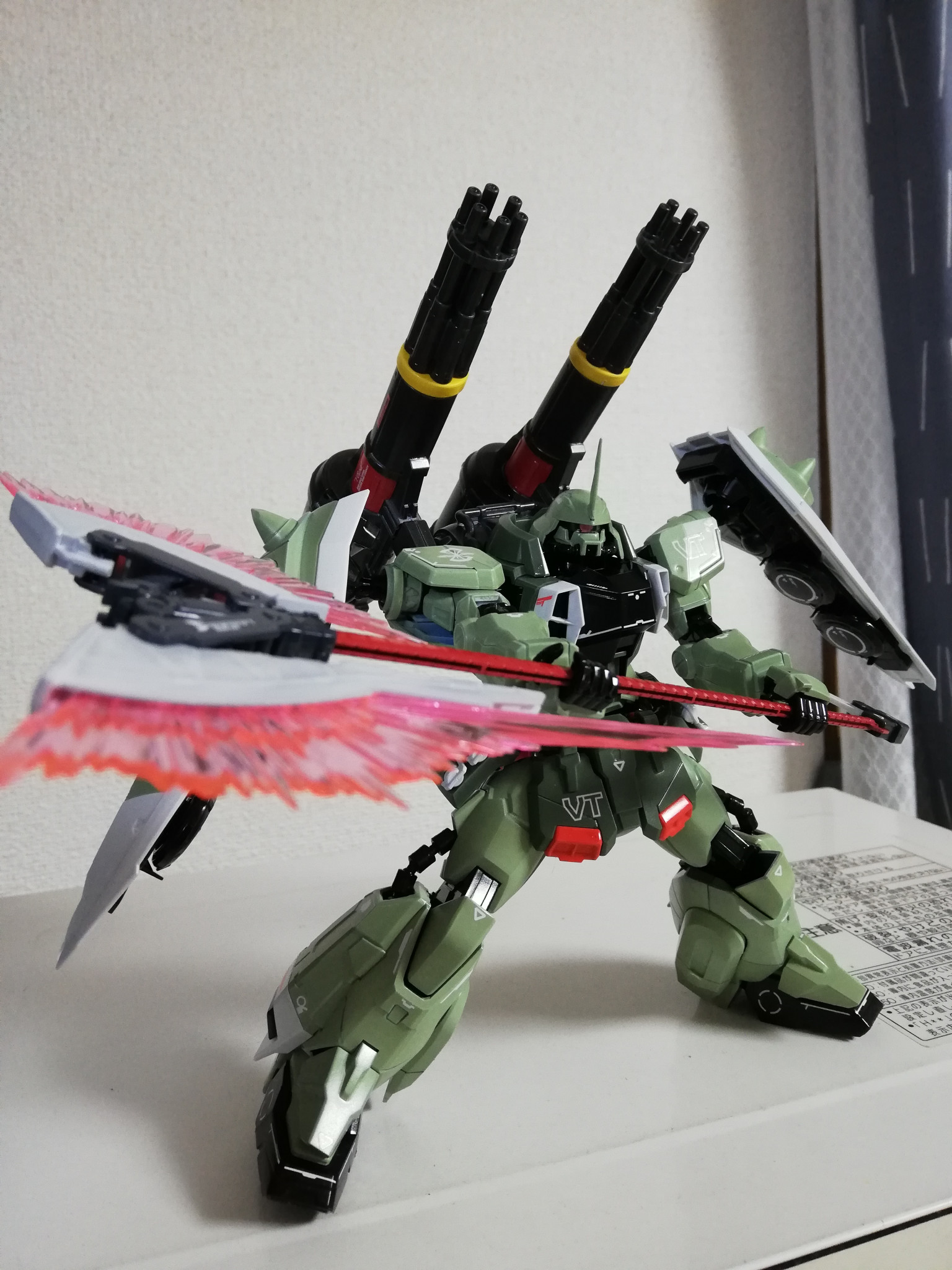 スラッシュザクファントム（一般機）｜スパロボダイキさんのガンプラ作品｜GUNSTA（ガンスタ）