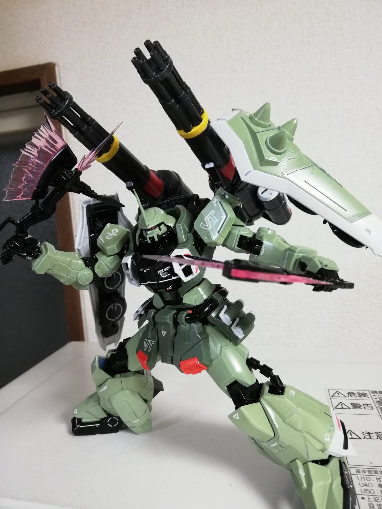 スラッシュザクファントム（一般機）–2枚目/制作者：スパロボダイキ