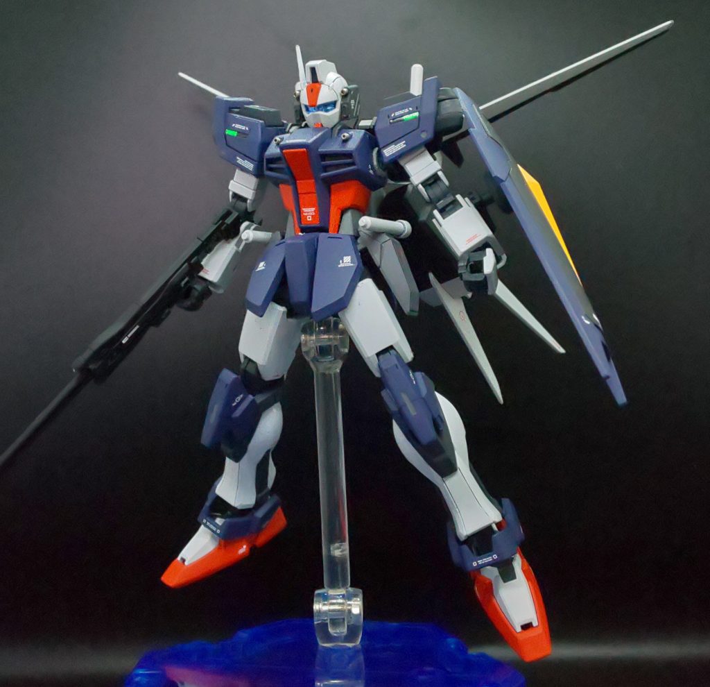 ストライカーパックが無いのも寂しいので、取り敢えずエールストライカーパックを色変えて制作しました。