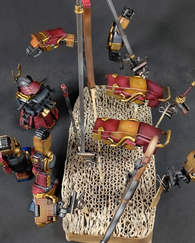 武者ガンダム リアル戦国伝(五月人形バージョン)–7枚目/制作者：やっすおう