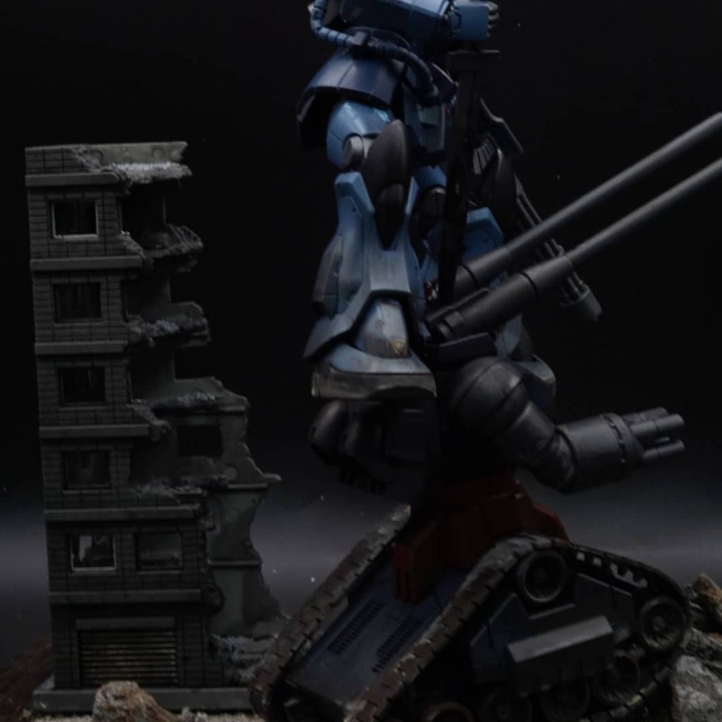 グフカスタム　震える山（前編）–5枚目/制作者：tomokazusan@ganbaranai