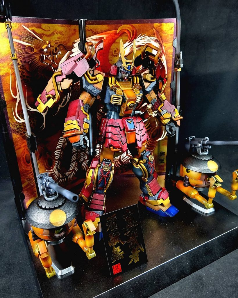 武者ガンダム リアル戦国伝(五月人形バージョン)–3枚目/制作者：やっすおう