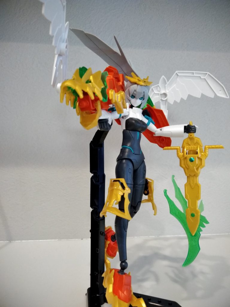 ドラゴニックブロアカノンツインバスターライフルを凌ぐ（ひたすら強くしたかった笑）翠竜剣時に分離し取り回しよく使える衝撃波（ソニックブーム）のような斬撃も可能