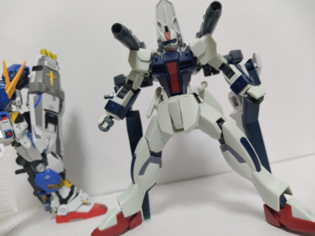 ウーアオーガンダム飛行パック！これもOK【どうでもいい情報】逆にこの二つ以外にくっつきませんでした【重装備仕様を除き】