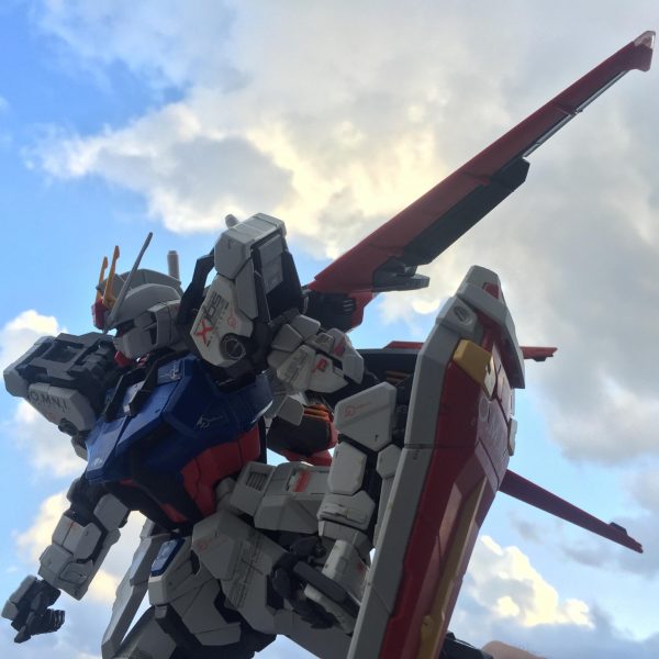 エールストライクガンダム（空撮り）