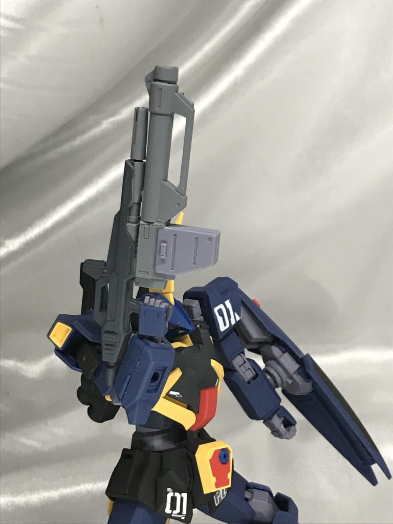 バズーカ付きライフル。やっぱこれですよコレ！バーザム改といえばこの武器（＊゜ー゜）