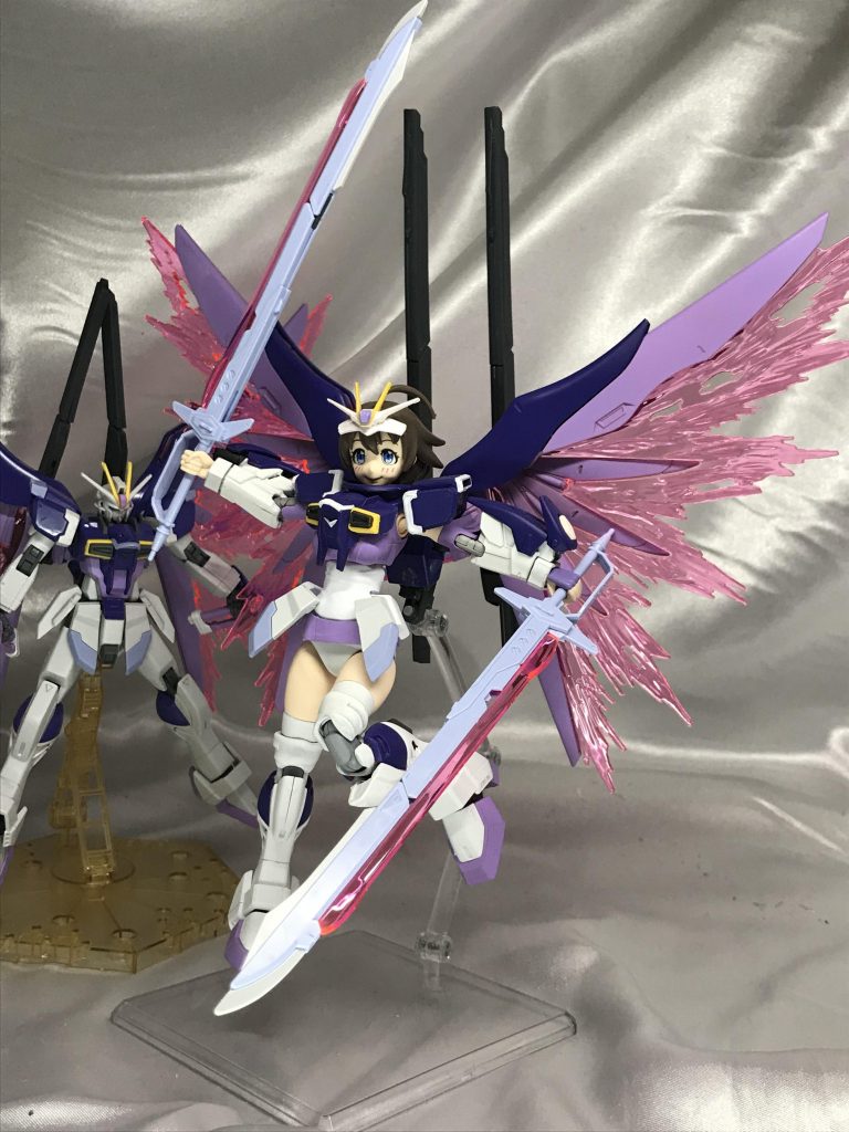 お気づきの方は絶対おられないでしょうが、今回の装備はディスティニーインパルスナミさんの装備を移植しているので、彼女の武器はより凶悪になりました(笑