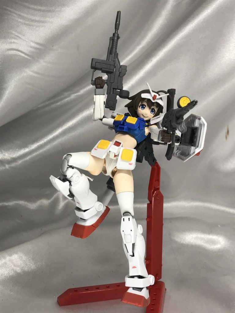 ナミさんの可動をほぼ遜色なく活かせるので、めっちゃ動きます。