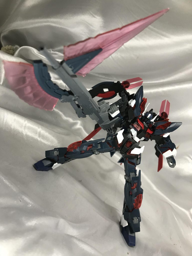 これ以外の武器がないので、高火力長射程のロングライフル。寄られてもハルバードで切りかかって来るので資格なしです(*゜ー゜)