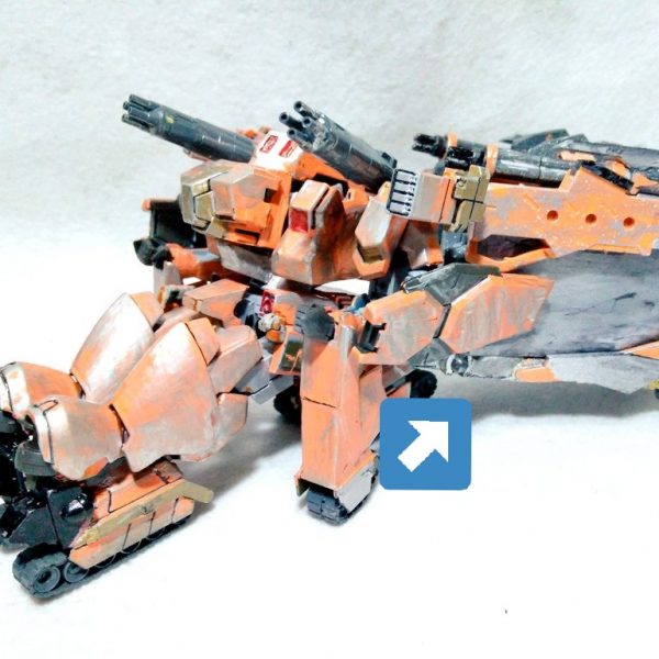 <オリジナルガンプラ！>　轟火（ｺﾞｳｶ）＆武差暴（ﾑｻｼﾎﾞｳ）