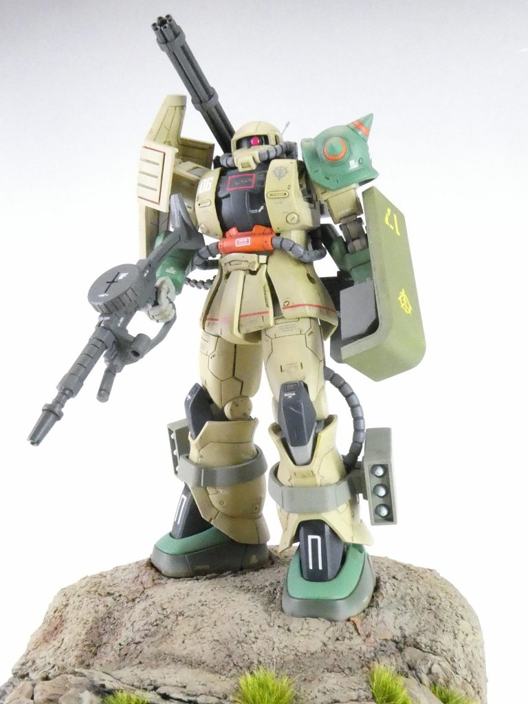 角度を変えるとこんな感じです。この角度だと、周囲を経過している様にも見れます。