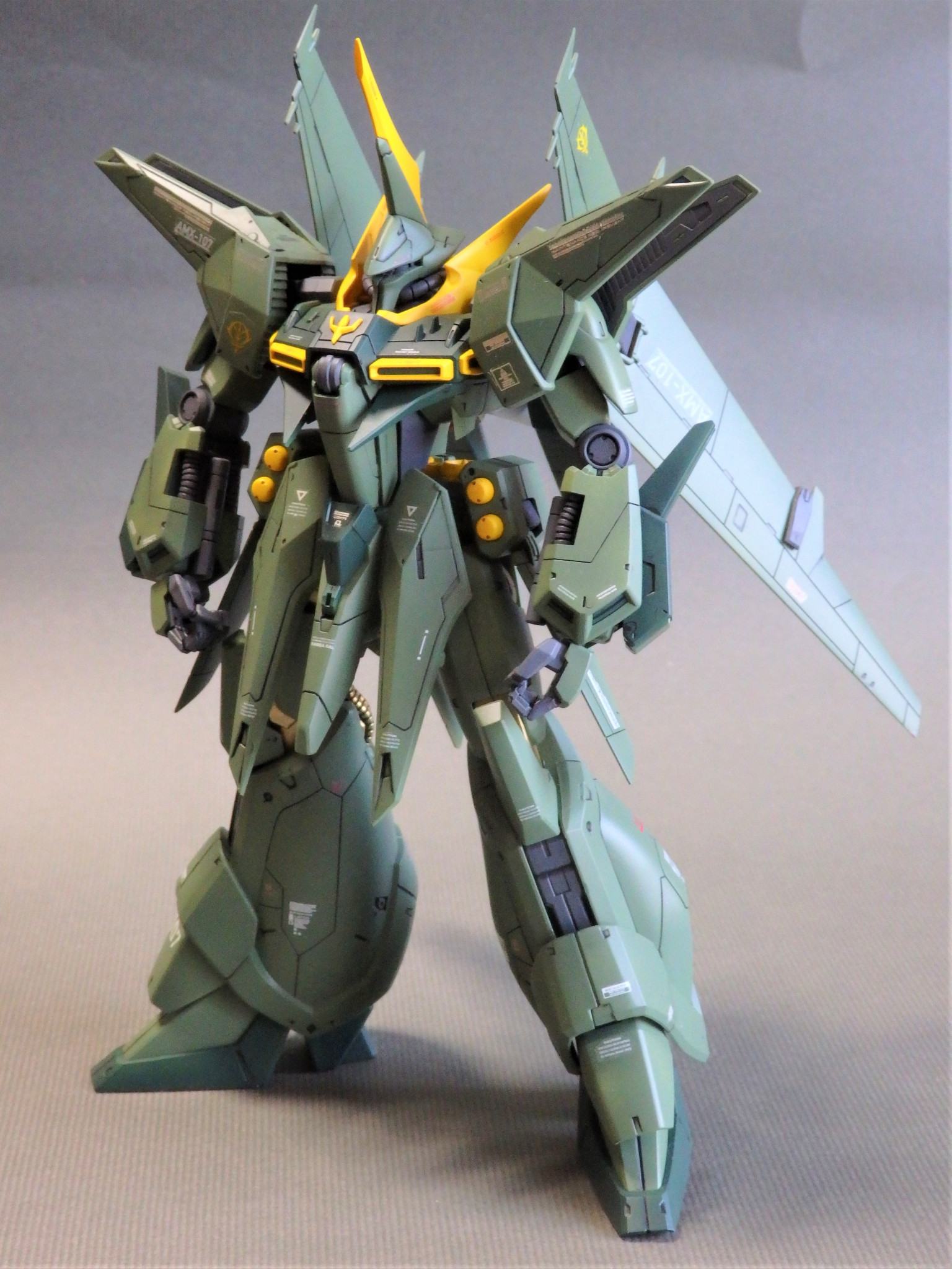 RE 1/100 AMX-107 バウ 量産型ver｜@matsmon1さんのガンプラ作品 ...