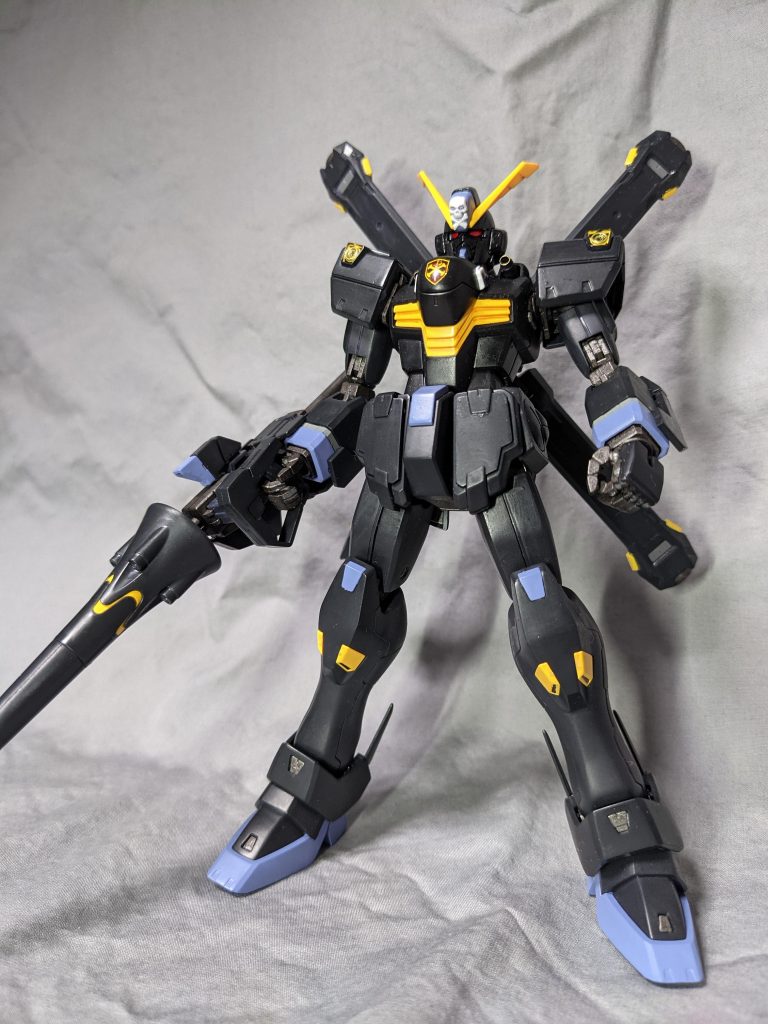 Ver.Kaなんですがデカールが経年劣化で使い物にならなくなっており、胸のとこだけかろうじて貼っております。