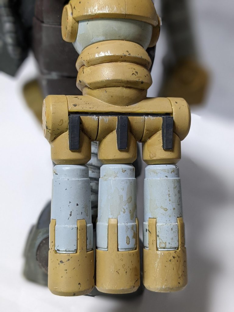 砲身部。ぶん殴る運用とかするようなので、ダメージ加工入れても良かったかなー