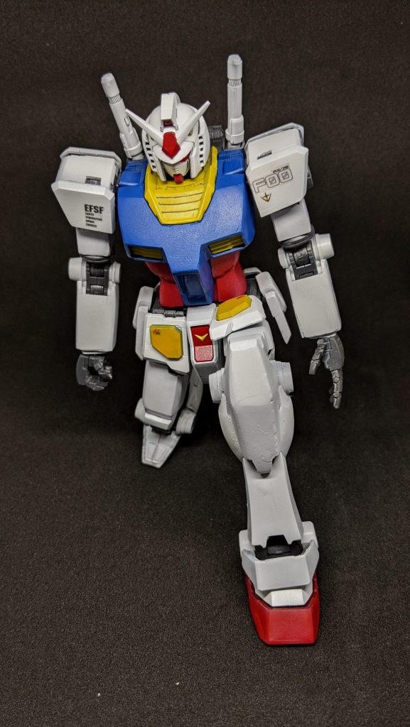 膝立ちかなり荒いです。やすりがけで2回くらい心折れてます。