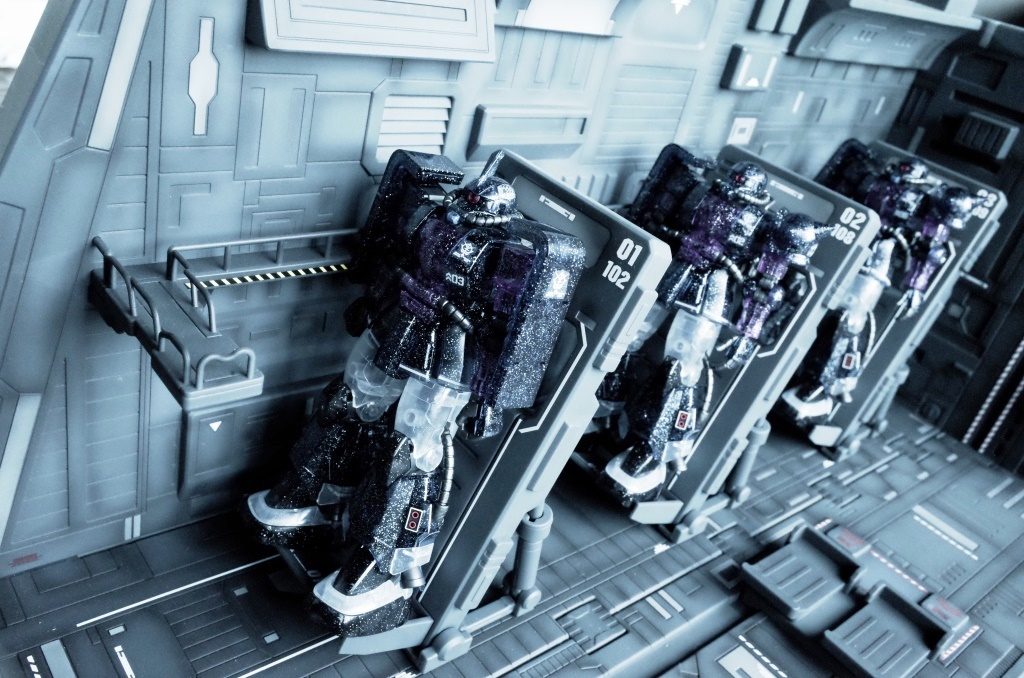 　イベントに使うガンプラを準備中～　–3枚目/制作者：だんくら工房・mk戦車