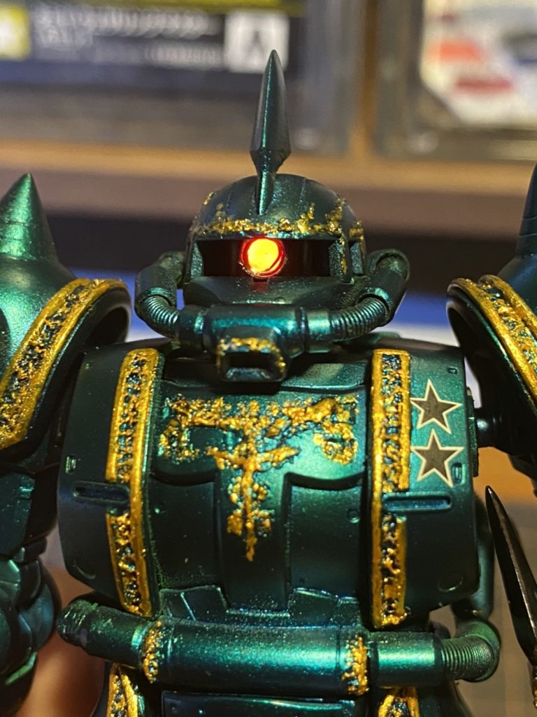 ぐぽーん!ミライトを仕込んで簡単電飾してみました。アガる。