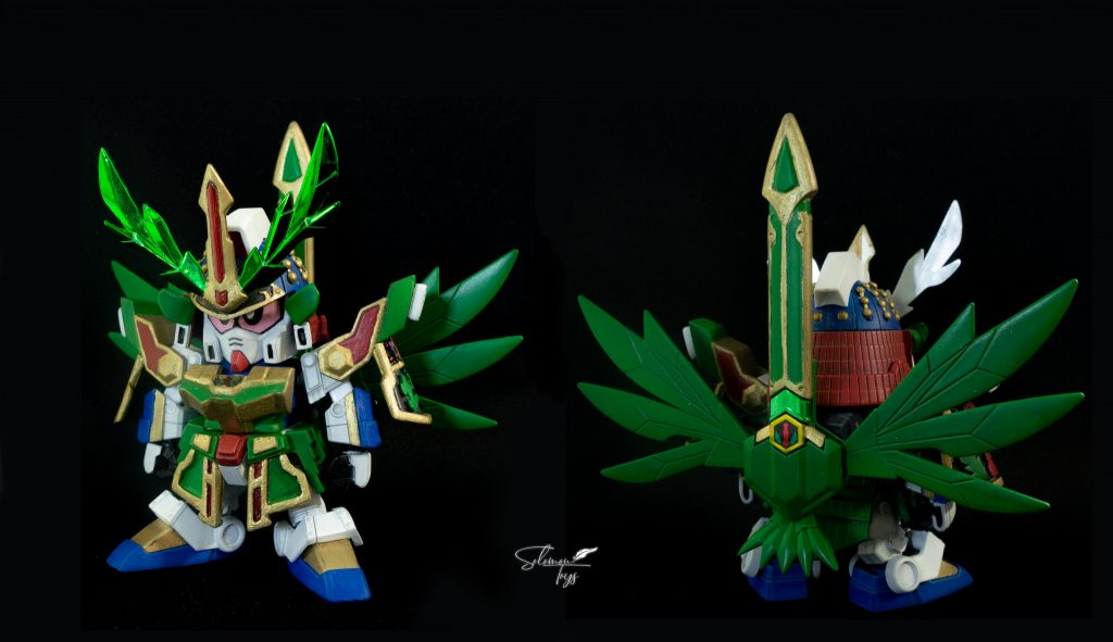 時空穿越の武者 新荒烈驅主 (地の鎧)–3枚目/制作者：Solomon Toys