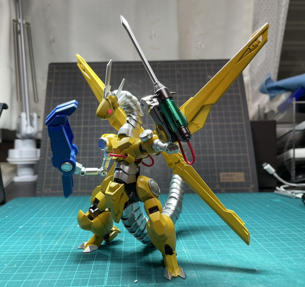 色々悩みながらのミキシングでしたが、最終的に大満足な形まで持っていくことができました！以上です！ミキシングによって再現したパワー・ツール・ドラゴン、いかがでしたでしょうか？ここまでみてくださったみなさんありがとうございました！コメント、いいね等いただけたらとっても嬉しいです！