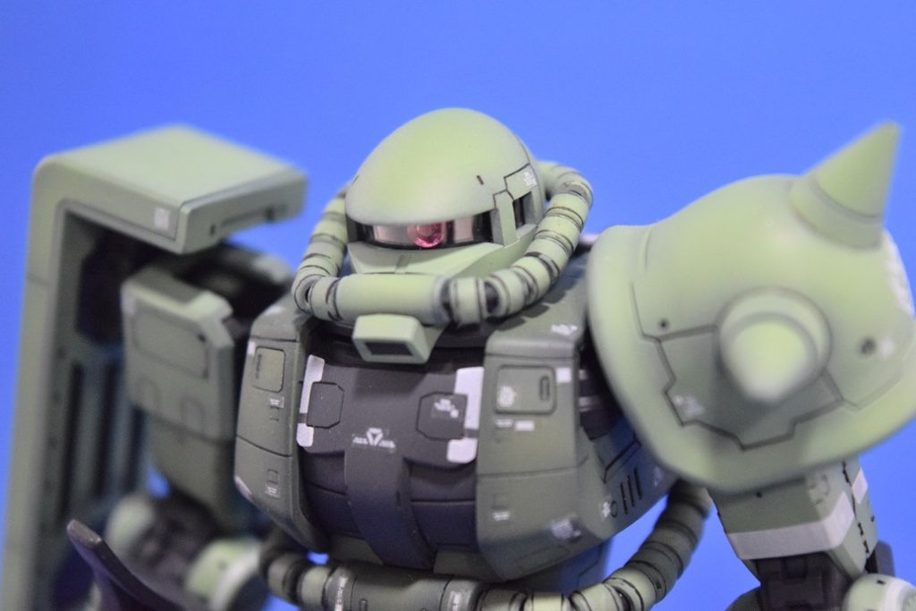 【RG MS-06 量産型ザク】–2枚目/制作者:@SIRIUSdanna