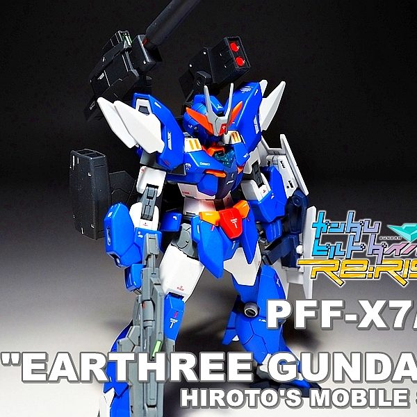 HGBD PFF-X7/E3 “EARTHREE GUNDAM”