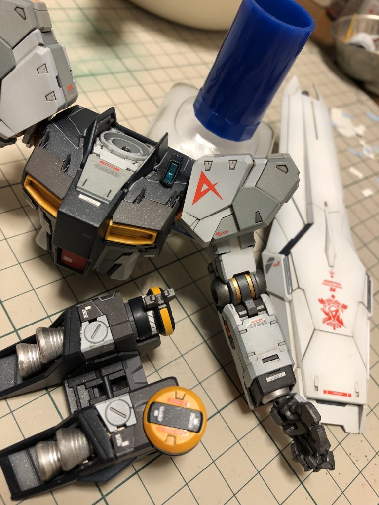 デカールと墨入れ 8時間