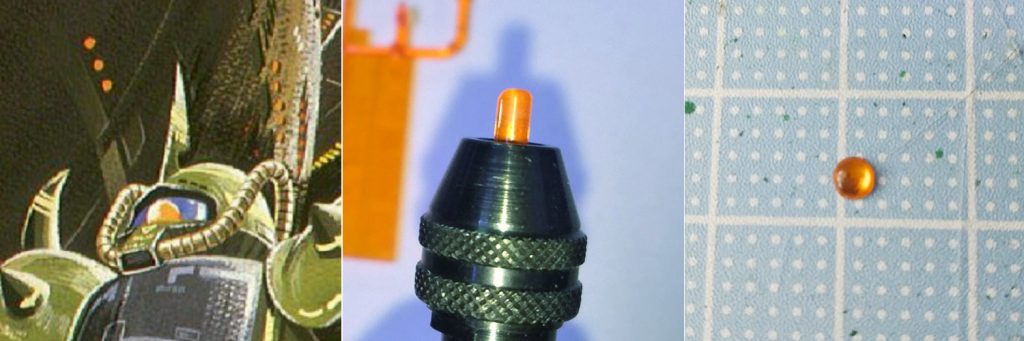 そんな上手くないしランナーも円柱の精度がいい訳じゃないけどこんな感じで。リューターで加えてザックリ削って400番から3000番+コンパウンドくらい。