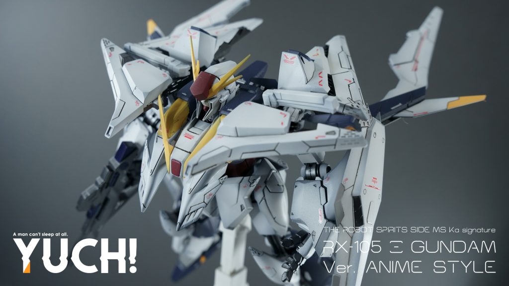 無理矢理分解して改造して全塗装する / ロボット魂Ξガンダム–7枚目/制作者:眠れない男ユチ