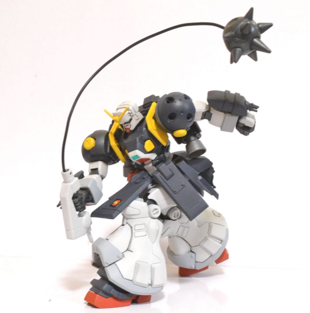 グラビトンハンマーの代わりに1/100DXのGハンマー。これくらいでかい方が合いますね。