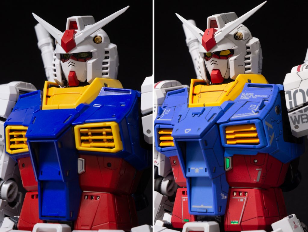 各所、プラ板でディテールアップやスジボリを追加しています。